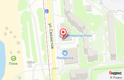 Мясная лавка в Новосибирске на карте