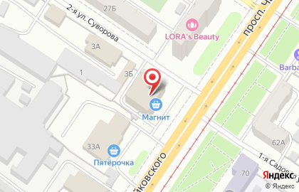 Компьютерная академия ТОР на проспекте Чайковского на карте