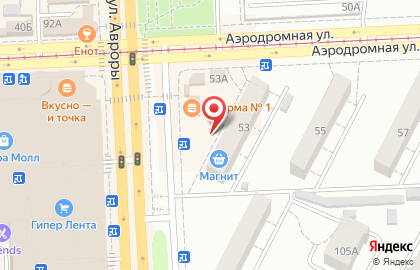 Магазин кондитерских изделий Конфетки в Советском районе на карте