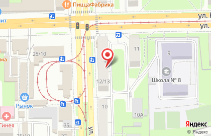 Эльдорадо на улице Нахимова на карте