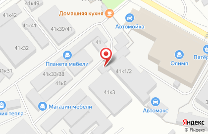 Мебельный магазин Пан диван на карте