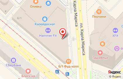 Мебель-Кит на площади Карла Маркса на карте