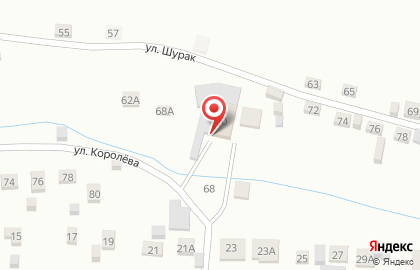 Гермесстрой в Осинниках на карте