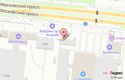Радов на Московском проспекте на карте
