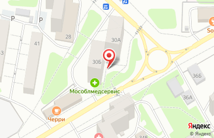 Библиотека №1 на улице Маршала Бирюзова на карте