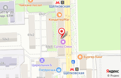 Диваны и Кресла на Щёлковской (ул Парковая 9-я) на карте