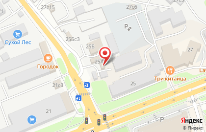 Автомойка во Владивостоке на карте