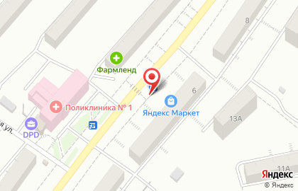 Киоск быстрого питания Уральская станица на карте