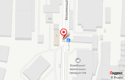 ООО Авангард в Безымянном переулке на карте