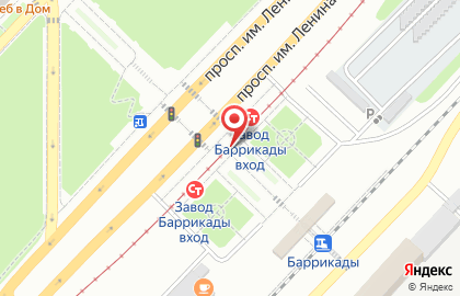 Киоск по продаже печатной продукции в Краснооктябрьском районе на карте