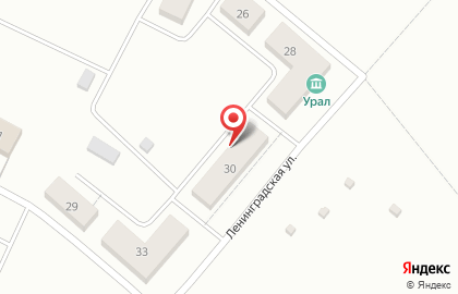 Продуктовый магазин в Екатеринбурге на карте