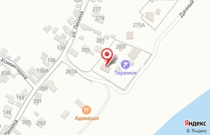 База отдыха Теремок в Ростове-на-Дону на карте