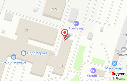 Карамелька на улице 30 лет Победы на карте