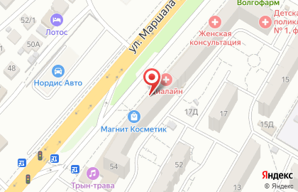 Детская библиотека №19 в Краснооктябрьском районе на карте
