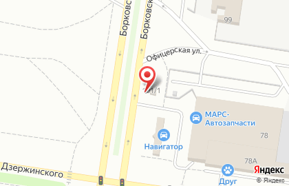 Киоск по продаже шаурмы Bon Appetit в Автозаводском районе на карте
