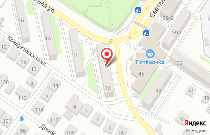 Солнечный дом на Спортивной улице на карте