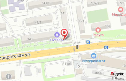 Продуктовый магазин в Ростове-на-Дону на карте