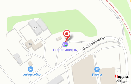 АЗС в Ярославле на карте