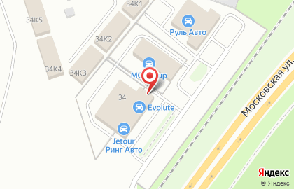 Автосалон Модус на Московской улице на карте