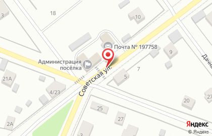 Отдел Вселения и Регистрационного Учёта Граждан на Советской улице на карте