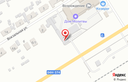 Автосервис в Красноярске на карте