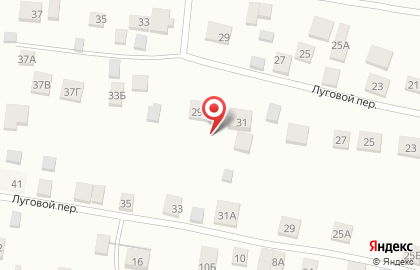 Луговик в Луговом переулке на карте