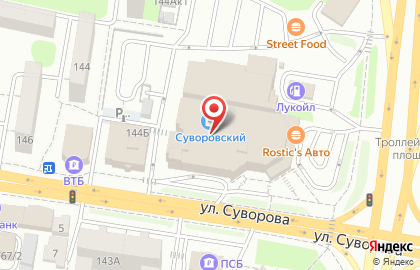 DNS на улице Суворова на карте