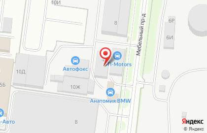 Автосервис Точка ремонта на карте