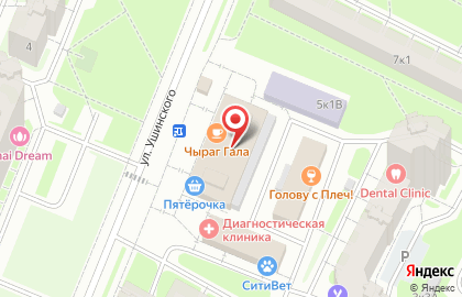 Кринолин на карте