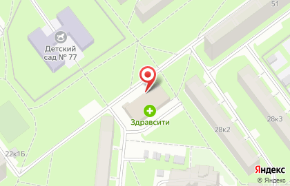 Продуктовый магазин Фаворит в Фрунзенском районе на карте