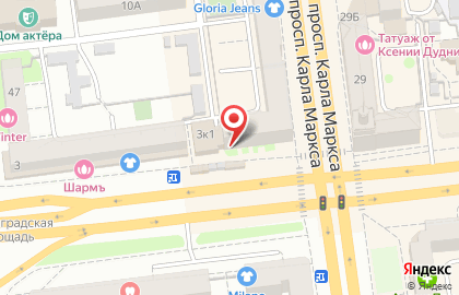 Ювелирная мастерская Золотой слон на улице Карла Маркса на карте