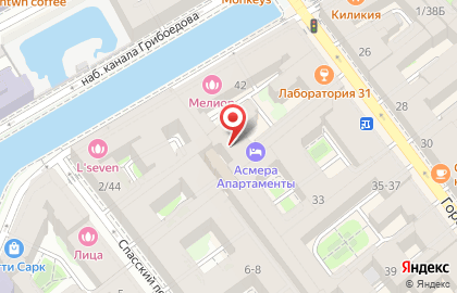 ЛИС в Спасском переулке на карте