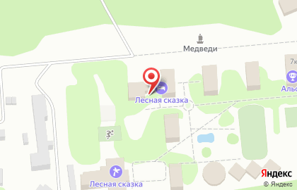 Санаторий Лесная сказка в Кемерово на карте
