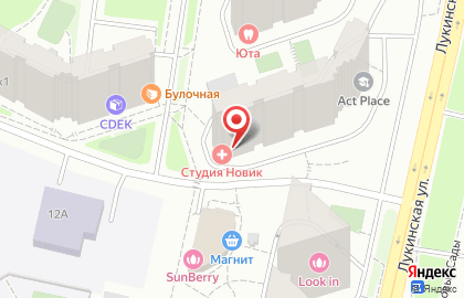 Салон Империя ТАТУ на Лукинской улице, 8 на карте