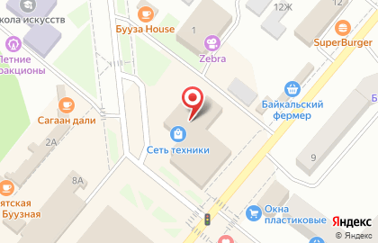 Сбербанк в Улан-Удэ на карте