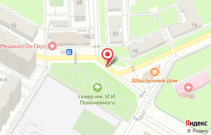 Магазин мясной продукции на Пионерской улице на карте
