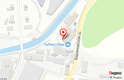 Дагомыс-авто на Барановском шоссе на карте