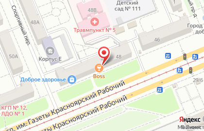 Элегия в Ленинском районе на карте