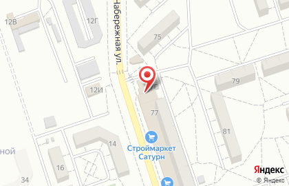 Лазертаг-квест Голодные игры на Набережной улице на карте