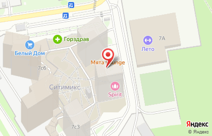 Парикмахерская на Никулинской на карте