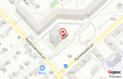 Росток на Кузнецкой улице на карте