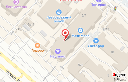 Ярмарка домашнего текстиля домашнего текстиля в Омске на карте