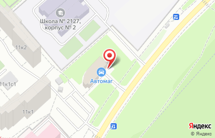 Магазин Автомаг на Салтыковской улице на карте