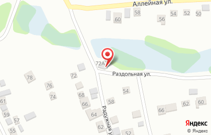 Магазин продуктов На Радужной на карте