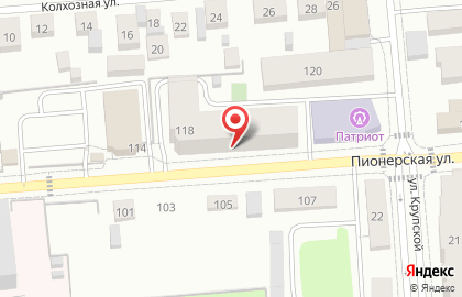 Магазин разливных напитков Пинта на Пионерской улице на карте
