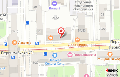 FlorMarket.ru на Первомайской на карте