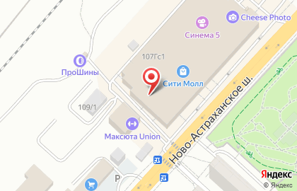 Салон мебели Egida в Заводском районе на карте