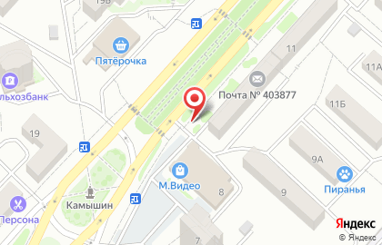 Киоск Союзпечать на улице 3-й микрорайон на карте