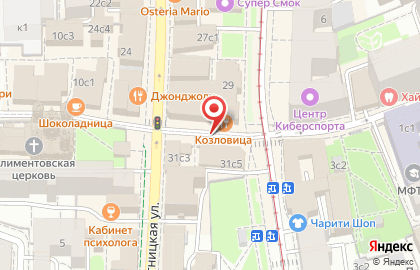 Пилотаж на Новокузнецкой на карте