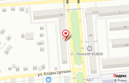 Библиотека в Уфе на карте